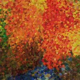 Autumnal Landscape by Shylaja Nanjundiah
