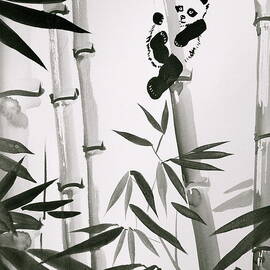 Baby Panda by M E Wood