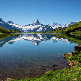 Bachalpsee With Reflections, Switzerland by Phil