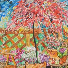 Backyard Summer Splendor by Esther Newman-Cohen