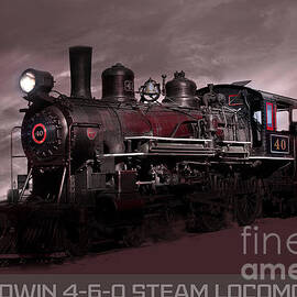 Baldwin 4-6-0 Steam Locomotive
