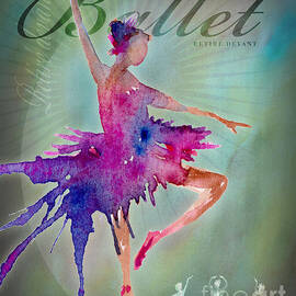 Ballet Retire Devant Poster by Amy Kirkpatrick