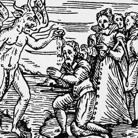 Baptism By The Devil by Italian School