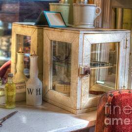 Barber - 1880s Barbershop - On The Shelf - HDR