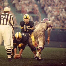 Bart Starr Looks Calm by Retro Images Archive