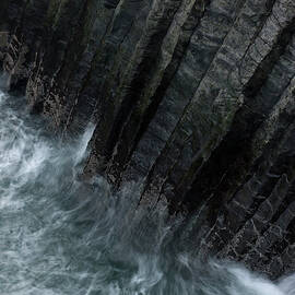 Basalt Cliffs, Arnastapi, Iceland by David Clapp