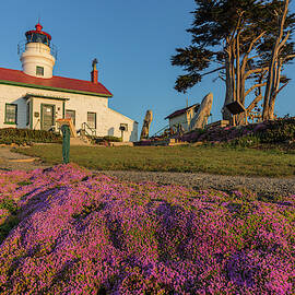 Battery Point Lighthouse In Crescent by Chuck Haney