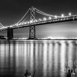 Bay Bridge BW by Suzanne Luft