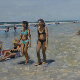 Beach Buddies by David Zimmerman