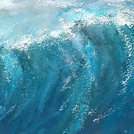 Beckoning Heights- Surfing Art by Lourry Legarde