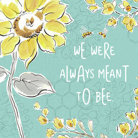 Bee Happy Iv by Daphne Brissonnet