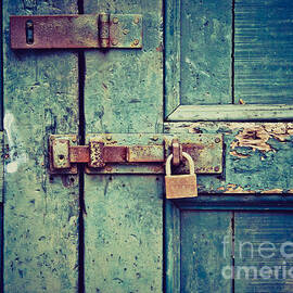 Behind the Blue Door by Ana V Ramirez