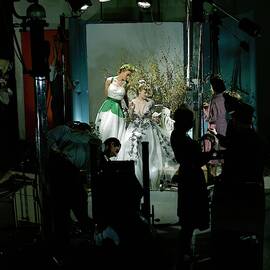 Behind The Scenes Of A Fashion Shoot by Edward Steichen