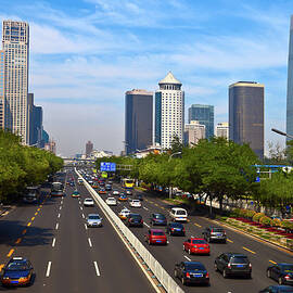 Beijing Downtown District by Ithinksky
