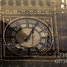 Another Surreal Vision Of The Elizabeth Tower And Clock, London by Marcus Dagan