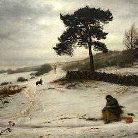 Blow Blow Thou Winter Wind by John Everett Millais