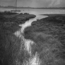 Boat and Tidal Stream by David Gordon
