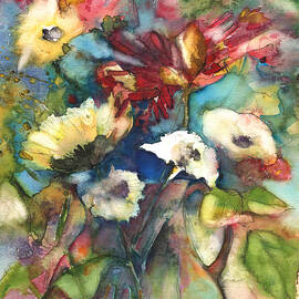 Bouquet in A Jar by Miki De Goodaboom