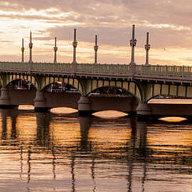 Bridge of Lions Dawn by Rick Testasecca