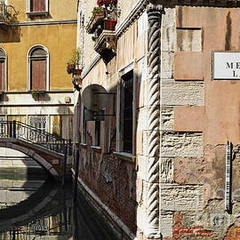 Bridge over narrow canal by Sami Sarkis Photography