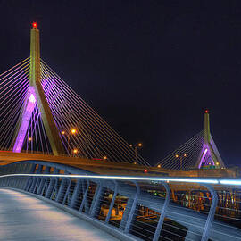 Bridges - Zakim Bridge Boston by Joann Vitali