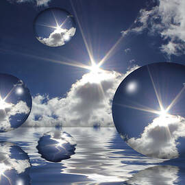 Bubbles In The Sun by Shane Bechler
