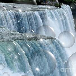 Bubbles over Niagara Falls
