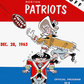 Buffalo Bills 1963 Playoff Program by Big 88 Artworks
