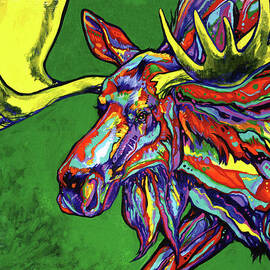 Bull Moose by Derrick Higgins