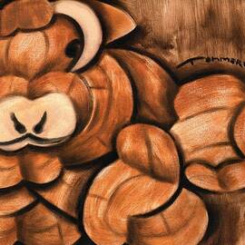 Bullish Bull art print by Tommervik