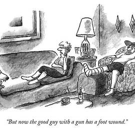 But Now The Good Guy With A Gun Has A Foot Wound by Frank Cotham