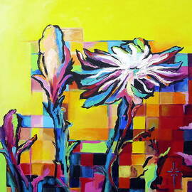 Cactus Blossom by Jodie Marie Anne Richardson Traugott          aka jm-ART