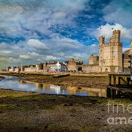 Caernarfon Castle by Adrian Evans