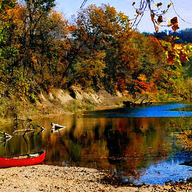 Canoe on the Gasconade River