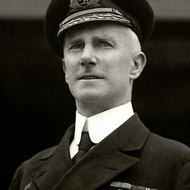 Captain A. H. Rostron Wearing A Naval Uniform by Dana B. Merrill