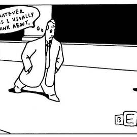 Captionless: Whatever It Is I Usually Think About by Bruce Eric Kaplan