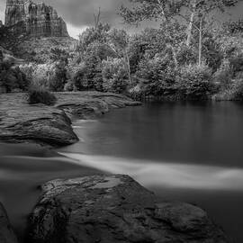 Cathedral Storm- Black and White by Brian Oakley Photography