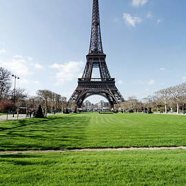 Champ De Mars, Eiffel Tower Paris by Flory