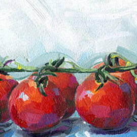 Cherry Tomatoes on the Vine by Catherine Considine