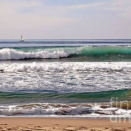 Churning Surf at Monterey Bay by Susan Wiedmann