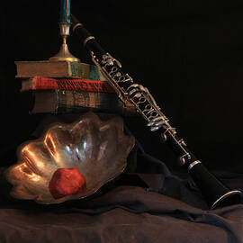 CLARINET WITH POMEGRANATE by Joe Pratt