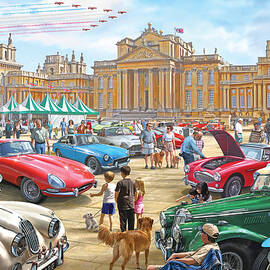 Classic Car Show at Blenheim 2015 by MGL Licensing