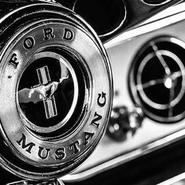 Classic Mustang Interior Detail by Jon Woodhams