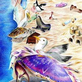 Cleaner Coastline by Benjamin Tang 6th Grade by California Coastal Commission