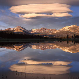 Clouds Over Mt Dana by Tim Fitzharris
