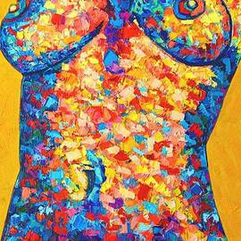 Colorful Bodyscape 1 by Ana Maria Edulescu