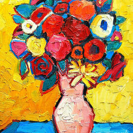 Colorful Flowers by Ana Maria Edulescu