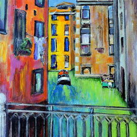 colorful Venice by Jodie Marie Anne Richardson Traugott          aka jm-ART