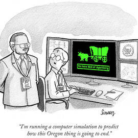 Computer Simulation To Predict How This Oregon by Benjamin Schwartz
