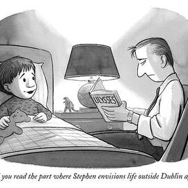 Could You Read The Part Where Stephen Envisions by Harry Bliss